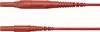 Schützinger MSFK B441 / 1 / 100 / RT Messleitung Stecker 4 mm Stecker 4 mm Rot 1 St.