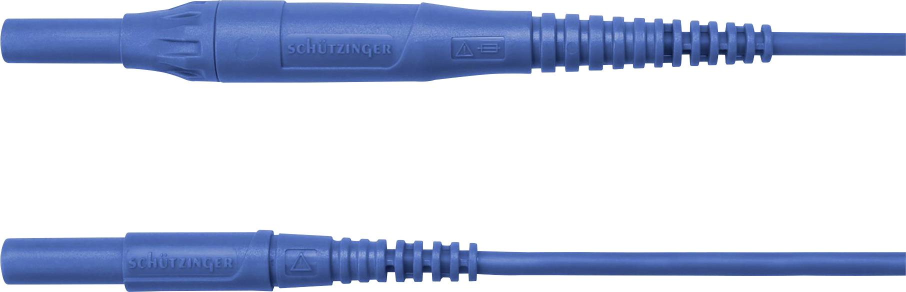 Schützinger Messleitung Stecker 4 mm Stecker 4 mm 200.00 cm Blau 1 St.