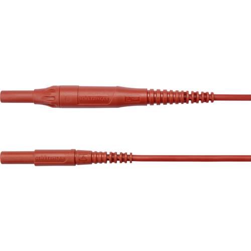Schützinger MSFK B441 / 1 / 200 / RT Messleitung Stecker 4 mm Stecker 4 mm Rot 1 St.