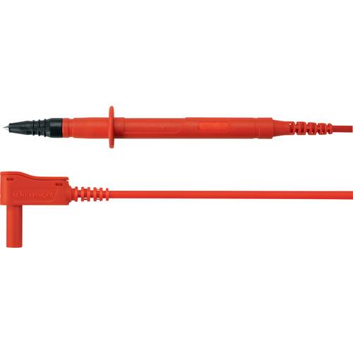 Schützinger Sicherheits-Messleitung Stecker 4 mm Prüfspitze 100.00 cm Rot 1 St.