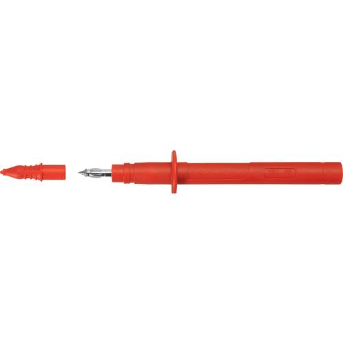 Schützinger SPS 2124 Ni / RT Sicherheits-Prüfspitze Buchse 4 mm Rot 1 St.