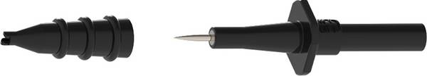 Schützinger SPS 2590 Ni / SW Sicherheits-Prüfspitze SPS 2590 Ni / SW Buchse 4 mm  Schwarz  1 St.