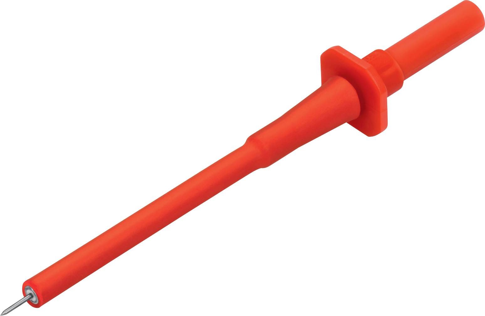 SCHÜTZINGER SPS 2710 Ni / RT Sicherheits-Prüfspitze Buchse 4 mm Rot 10 St.