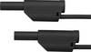 Schützinger VSFK 5000 / 1 / 50 / SW Verbindungsleitung Stecker 4 mm Stecker 4 mm Schwarz 1 St.