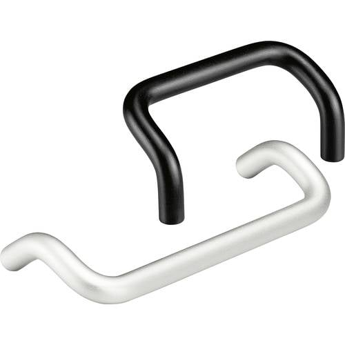 Rohde AE-10.086.04 Gehäuse-Griff Schwarz (L x B x H) 96 x 10 x 45 mm 5 St.