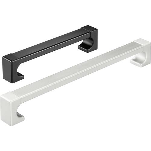 Rohde AR-36.250.S01 Gehäuse-Griff Schwarz, Silber (L x B x H) 274 x 38 x 55 mm 1 St.