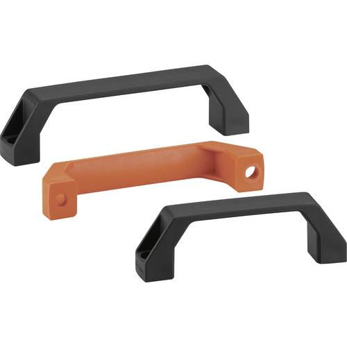 Rohde EC-01.160.84 Gehäuse-Griff Schwarz (L x B x H) 178 x 28 x 45 mm 6 St.