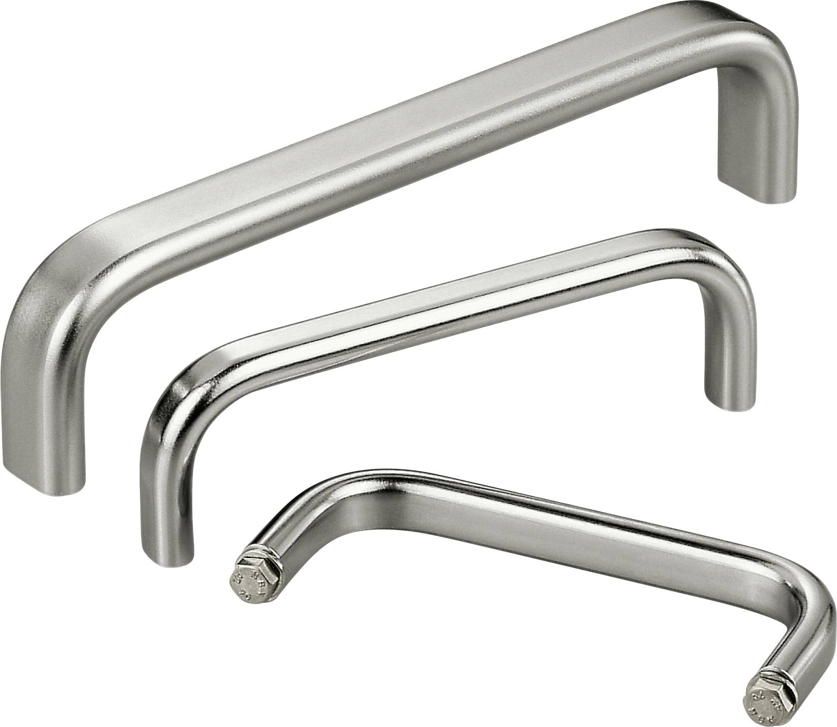 Rohde EF-12.120.31 Bügelgriff Edelstahl (L x B x H) 128 x 12 x 40 mm 2 St.