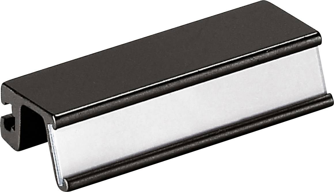 Rohde F3-08.040.04 Griffleiste Schwarz (L x B x H) 40 x 10 x 21.5 mm 15 St.