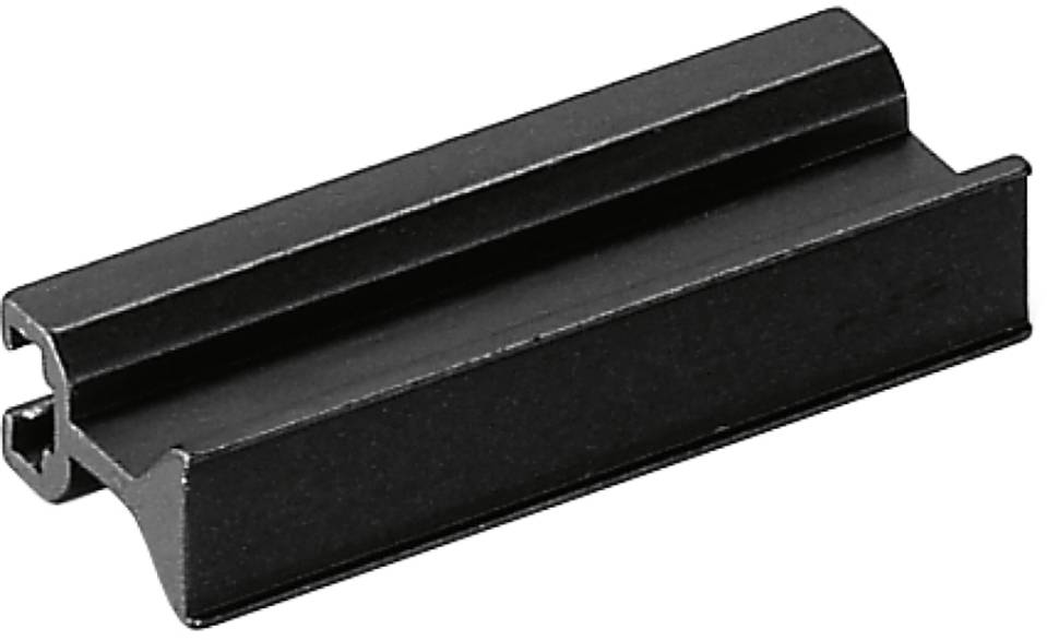 Rohde F5-03.014.04 Griffleiste Schwarz (L x B x H) 14.6 x 7.7 x 15 mm 18 St.