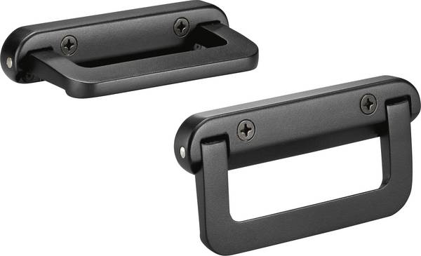 Rohde KK-18.120.84 Klappgriff  Schwarz (L x B x H) 154 x 77 x 18 mm 2 St.