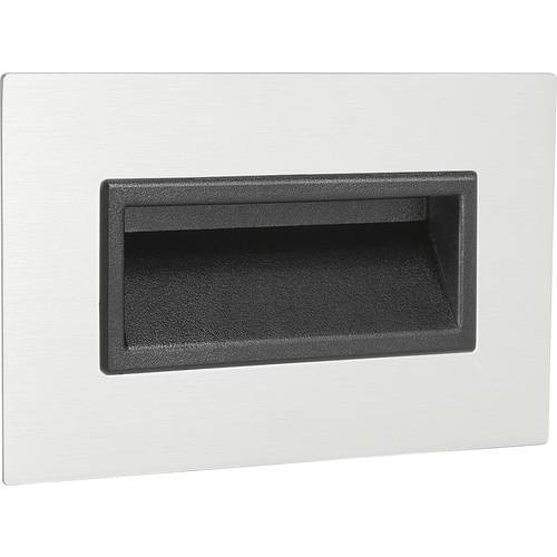 Rohde KM-36.14.093.9005 Muldengriff Schwarz (L x B x H) 93 x 19 x 36 mm 5 St.