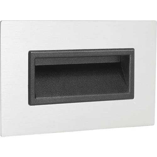 Rohde KM-36.18.093.9005 Muldengriff Schwarz (L x B x H) 93 x 19 x 36 mm 5 St.