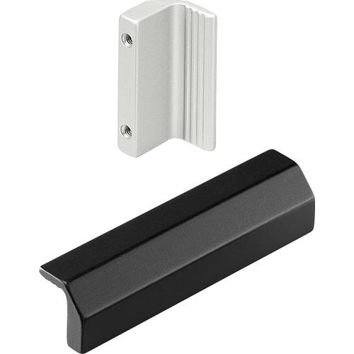 Rohde LG-03.105.04 Leistengriff Schwarz (L x B x H) 120 x 8 x 22 mm 5 St.