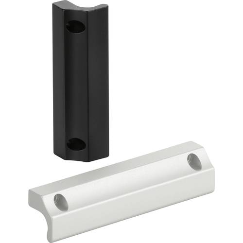 Rohde LG-06.F090.04 Leistengriff Schwarz (L x B x H) 110 x 10 x 22 mm 3 St.