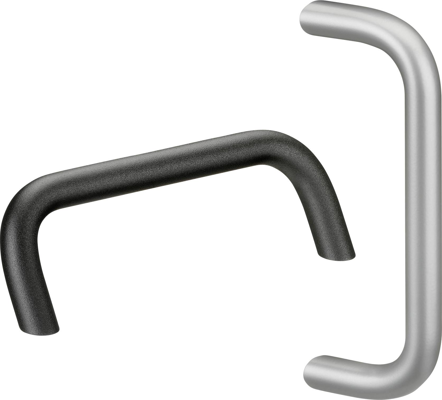 Rohde M1-20.R250.14 Maschinengriff Schwarz (L x B x H) 270 x 20 x 70 mm 2 St.