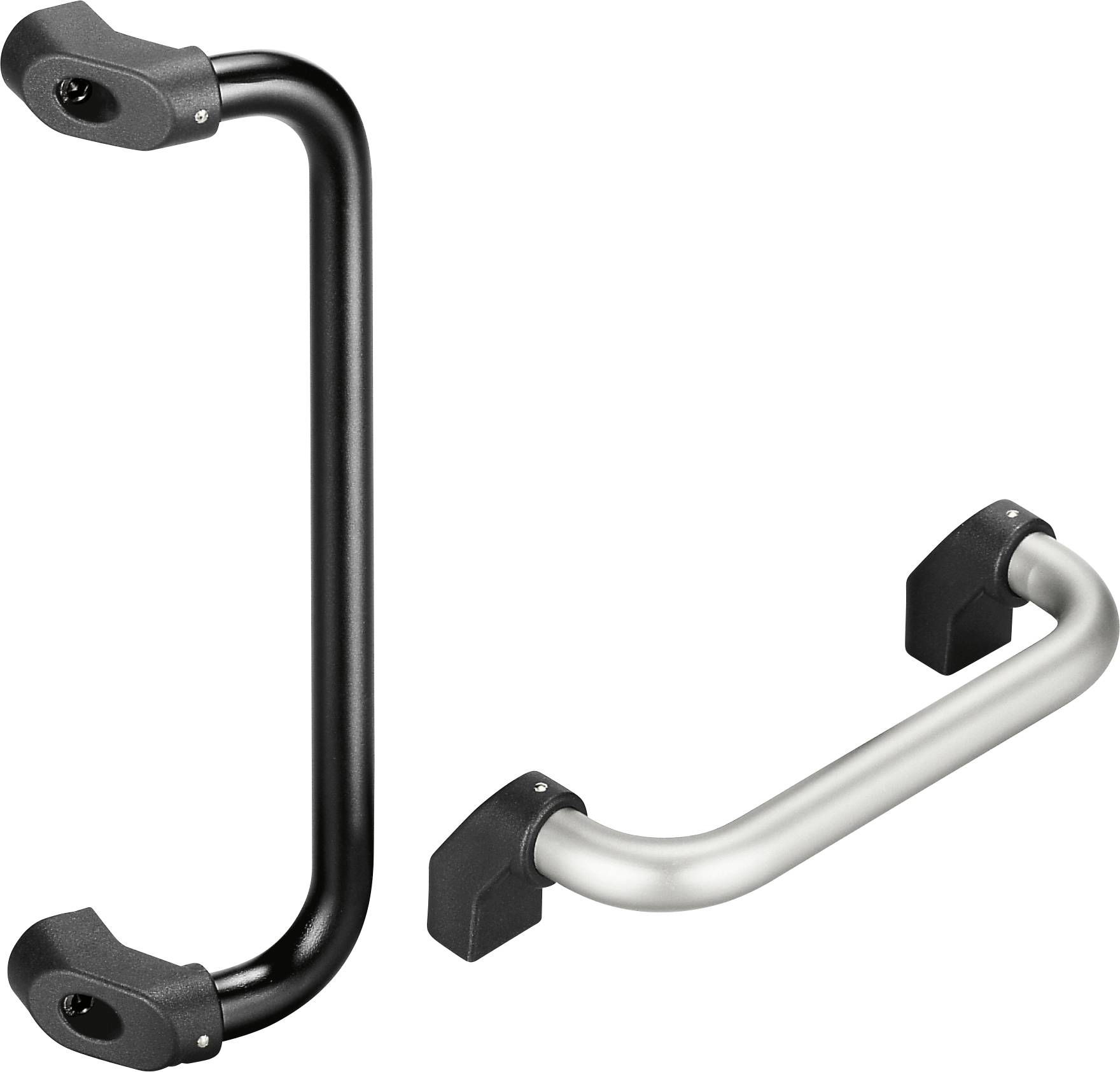 Rohde M3-20.A300.11 Maschinengriff Schwarz, Silber (L x B x H) 330 x 20 x 62 mm 1 St.