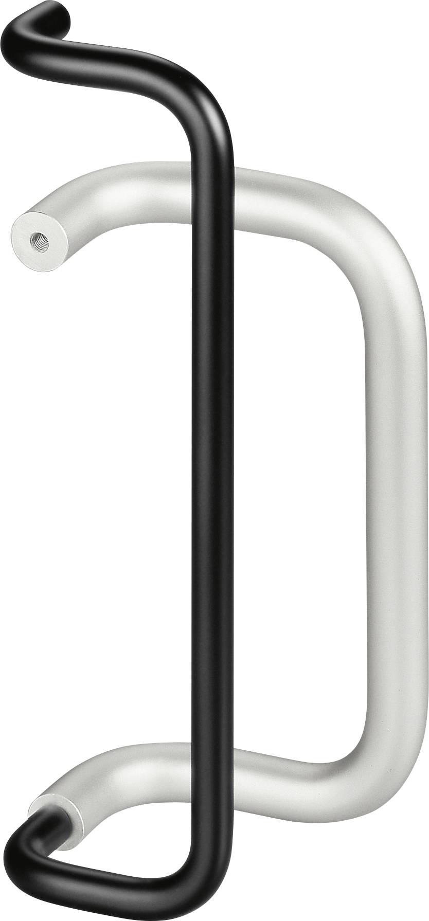 Rohde M4-20.200.11 Maschinengriff Silber (L x B x H) 220 x 20 x 70 mm 2 St.