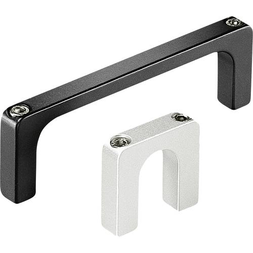 Thumbnail - Rohde R3-12.120.04 Gerätegriff Schwarz (L x B x H) 132 x 12 x 40 mm 1 Set