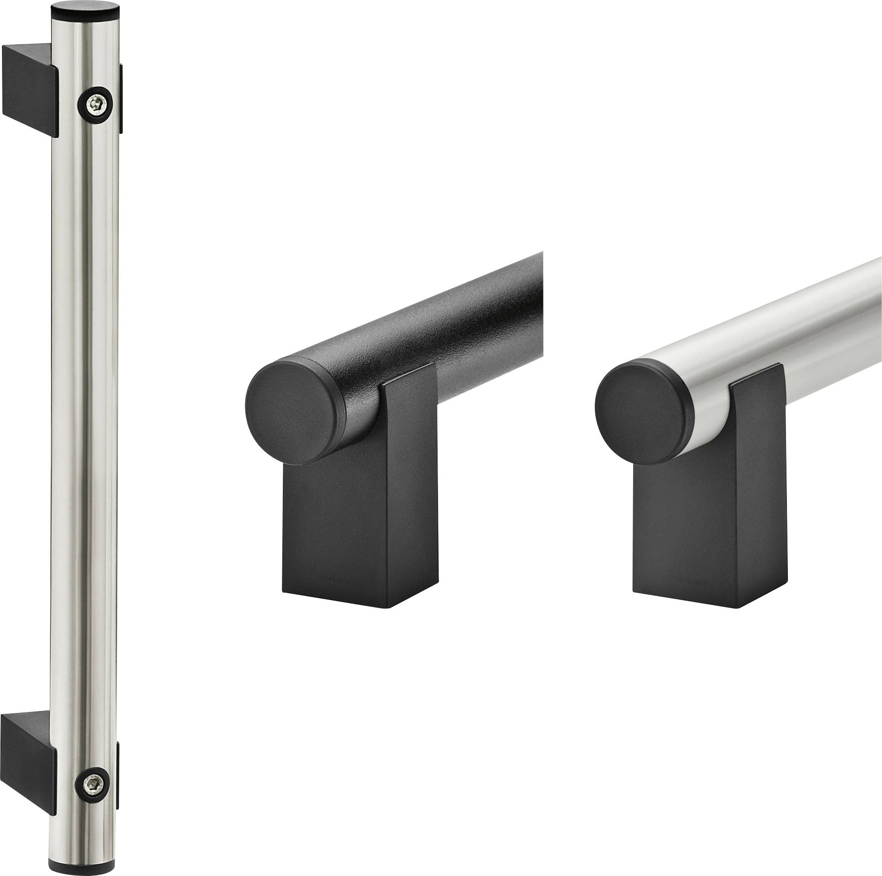 Thumbnail - Rohde U5-30.F200.37 Rohrgriff Schwarz, Silber (L x B x H) 280 x 30 x 75 mm 1 St.