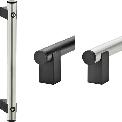 Thumbnail - Rohde U5-30.R400.01 Rohrgriff Schwarz, Silber (L x B x H) 480 x 30 x 75 mm 2 St.