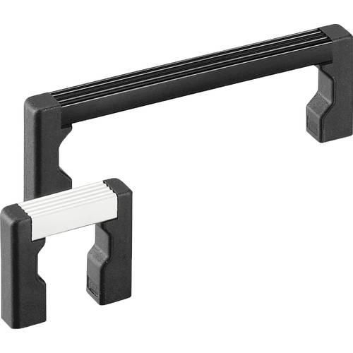 Rohde UG-03.100.01 Universalgriff Schwarz, Silber (L x B x H) 110 x 12 x 40 mm 5 St.