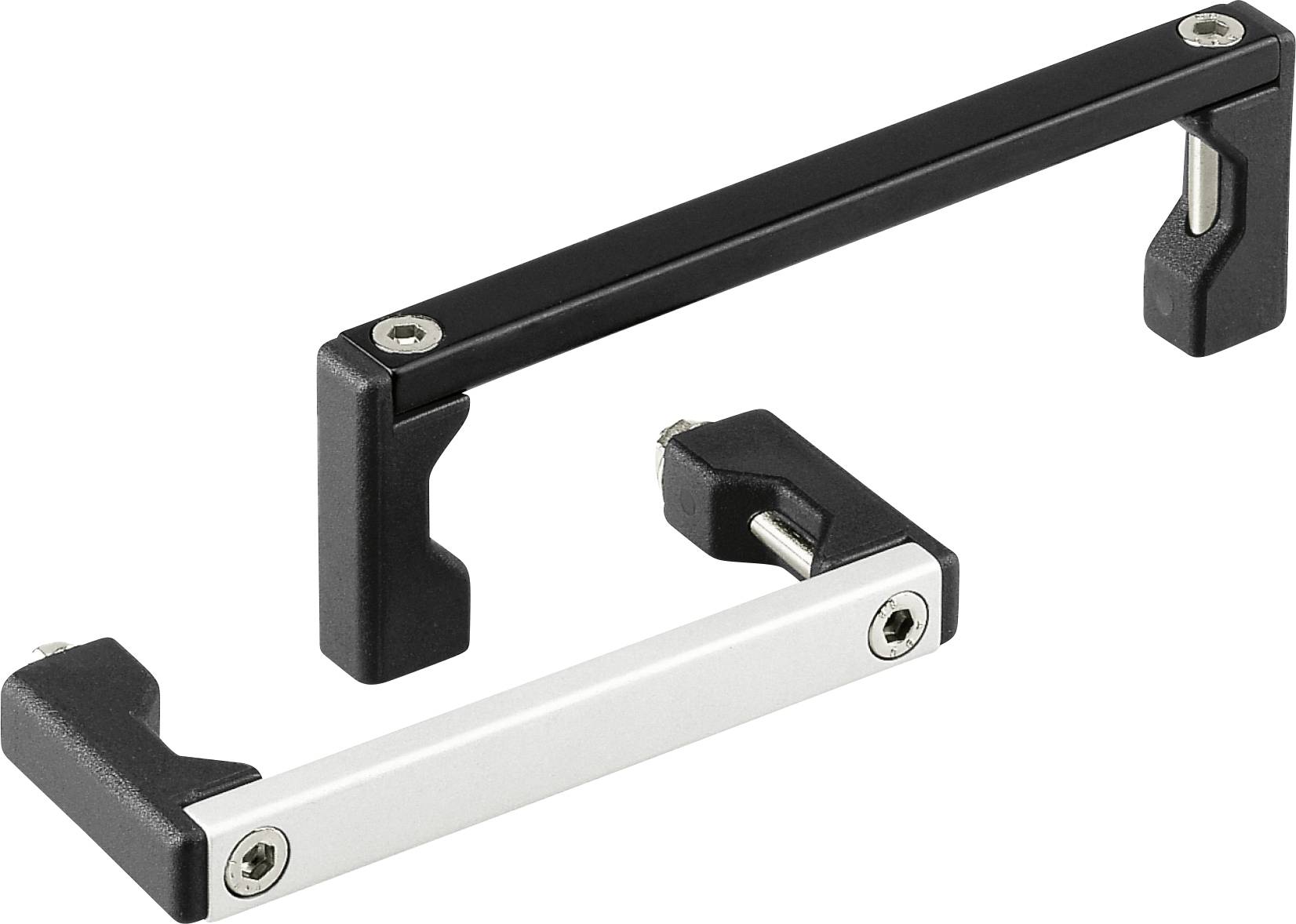 Rohde UG-05.055.04 Universalgriff Schwarz (L x B x H) 75 x 12 x 40 mm 4 St.