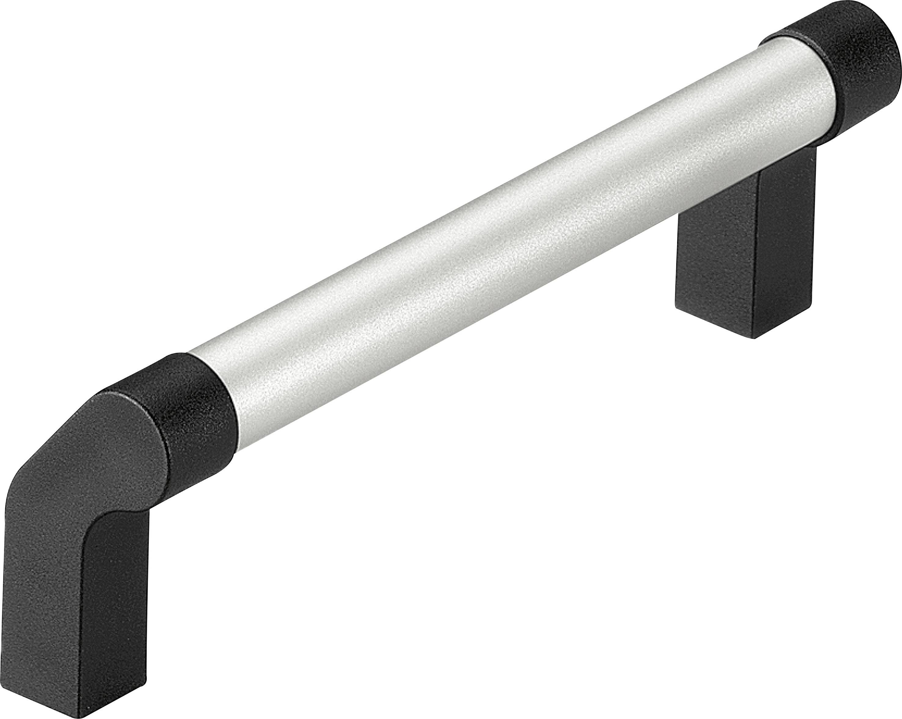 Rohde UG-06.088.01 Universalgriff Schwarz, Silber (L x B x H) 100 x 12 x 40 mm 4 St.