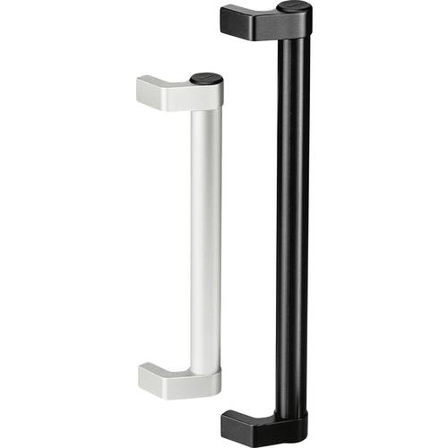 Rohde W1-30.F400.S01 Universalgriff Schwarz, Silber (L x B x H) 425 x 30 x 66.5 mm 1 St.
