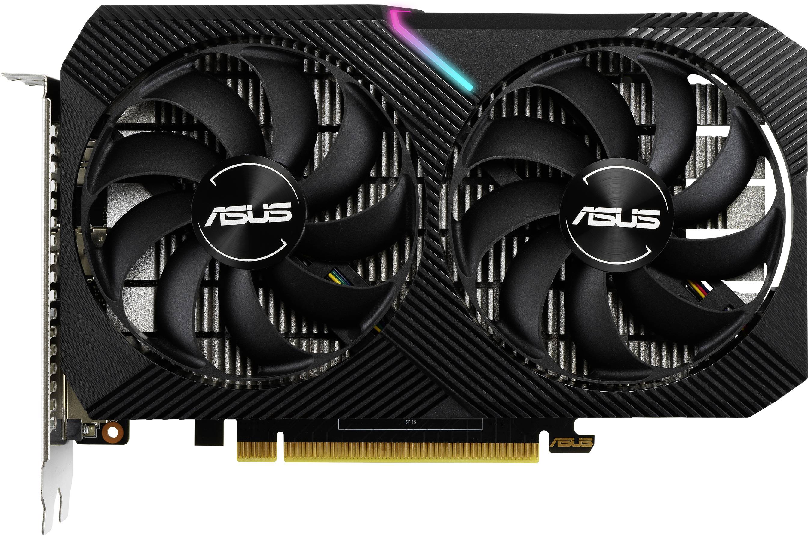 ASUS Dual-GTX1650-O4GD6 Mini (4GB,DVI,HDMI,DP,Active)-2