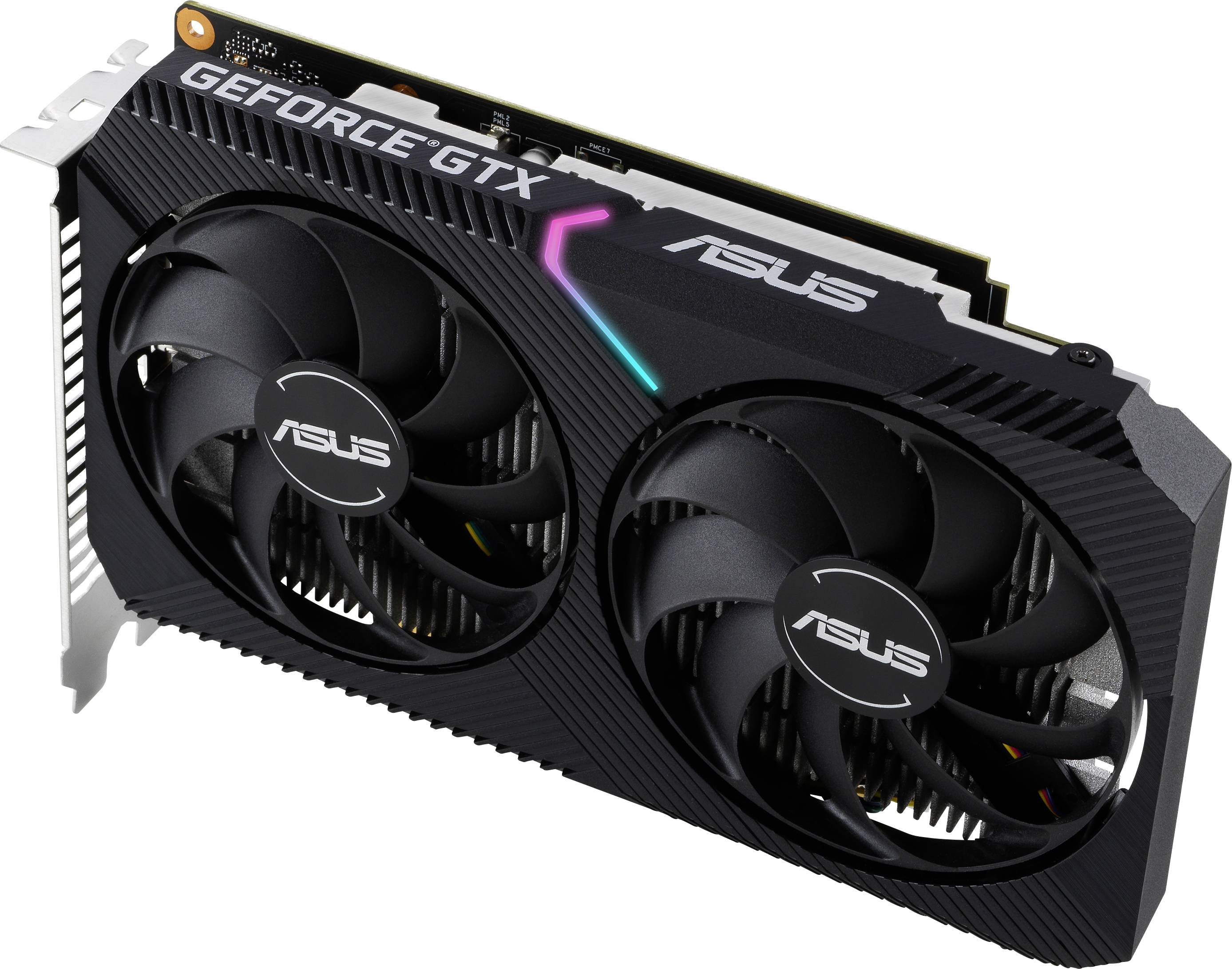 ASUS Dual-GTX1650-O4GD6 Mini (4GB,DVI,HDMI,DP,Active)-3