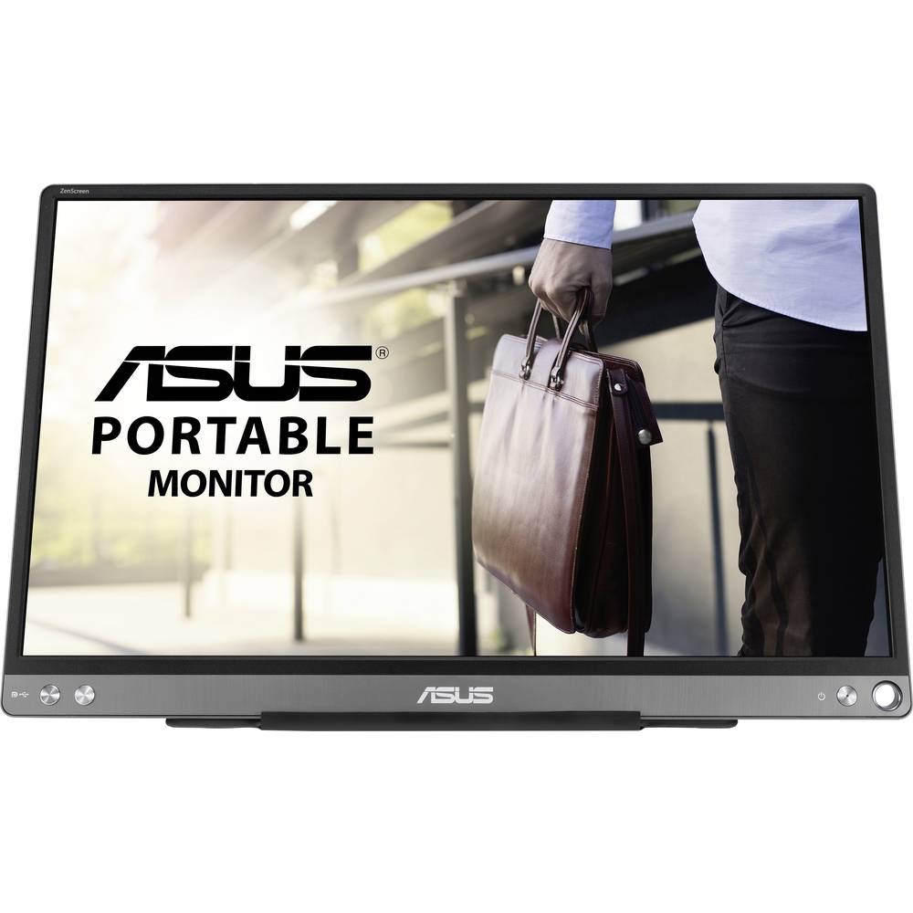 Asus MB16ACE LED-monitor 39.6 cm (15.6 inch) Energielabel B (A G) 1920 x 1080 Pixel Full HD 5 ms USB