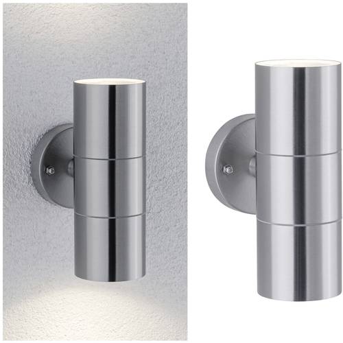 Paulmann 94331 Wandleuchte GU10 Edelstahl (gebürstet)