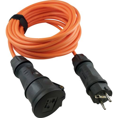 HAWA R7033 Strom Verlängerungskabel 16 A Orange 20.00 m H07BQ-F 3G 1,5 mm²