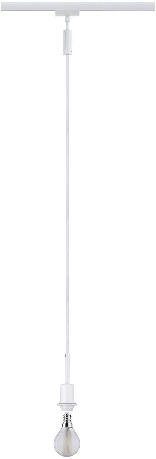 Paulmann Deco Pendel Luminaire à suspendre URail E14 blanc