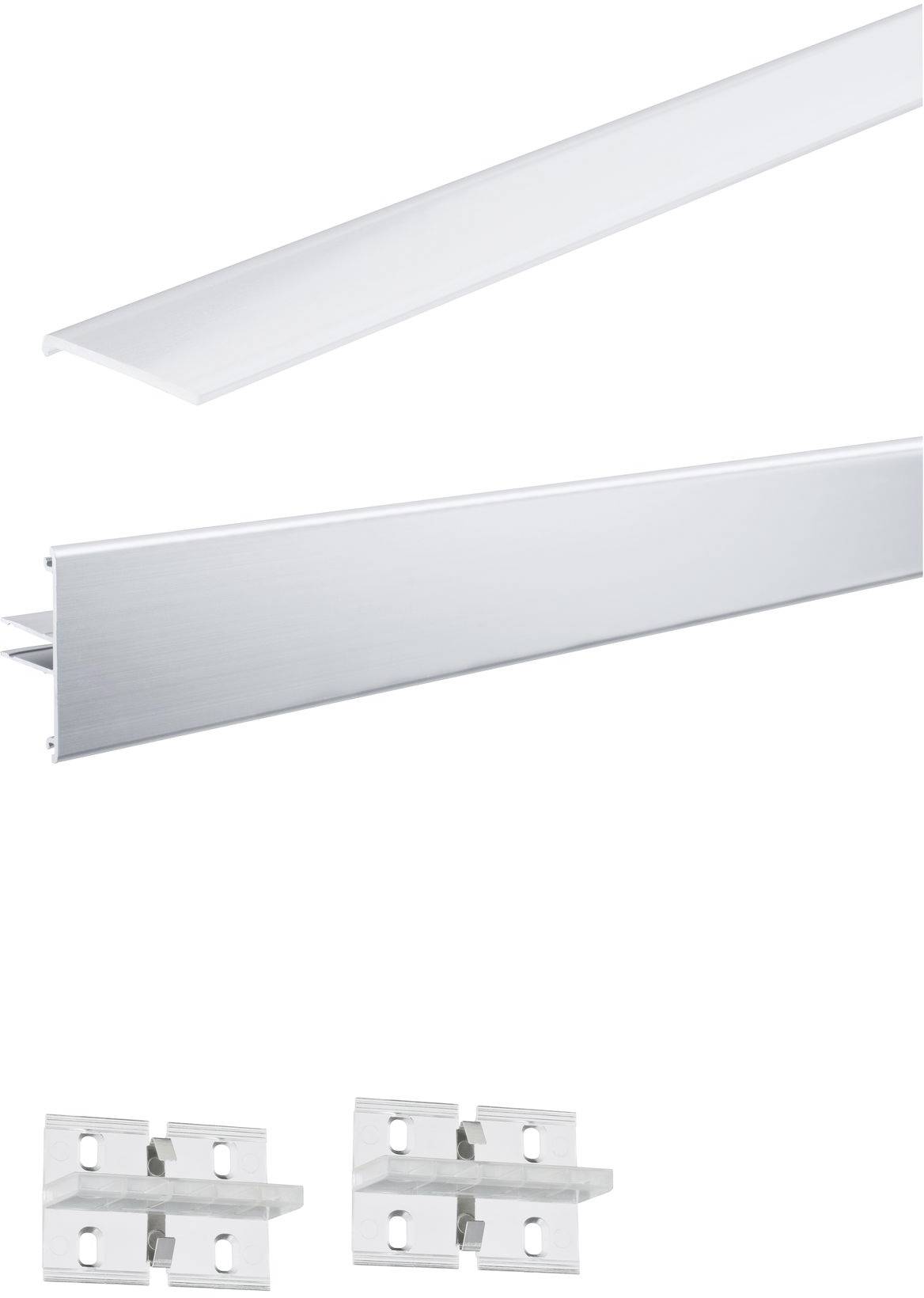 PAULMANN 70520 Profil-Diffusor Aluminium