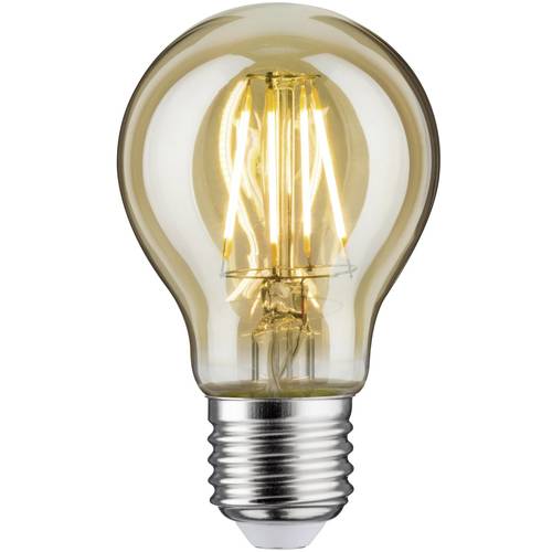 Paulmann 28714 LED EEK F (A - G) E27 Glühlampenform 4.7 W = 42 W Gold (Ø x H) 60 mm x 106 mm 1 St.