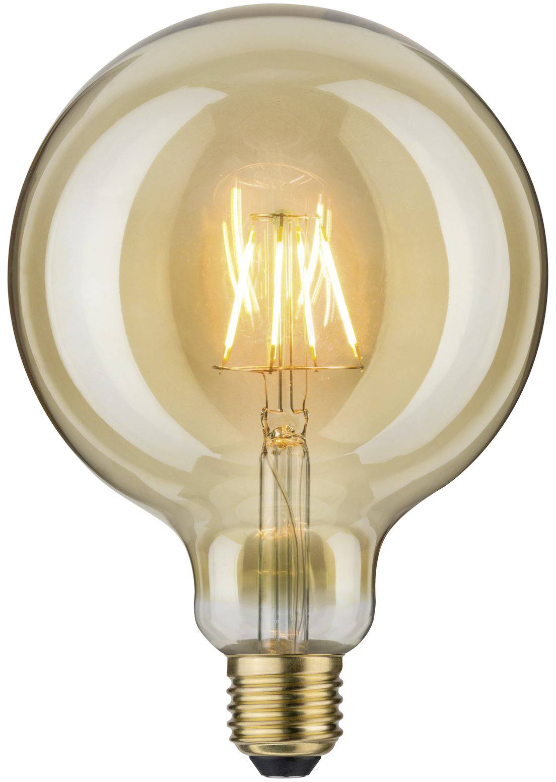 PAULMANN 28402 LED EEK A+ (A++ - E) E27 Globeform 4 W Gold (Ø x H) 125 mm x 175 mm 1 St.