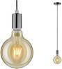 Paulmann Larus 79754 Pendelleuchte LED E27 Schwarz-Chrom