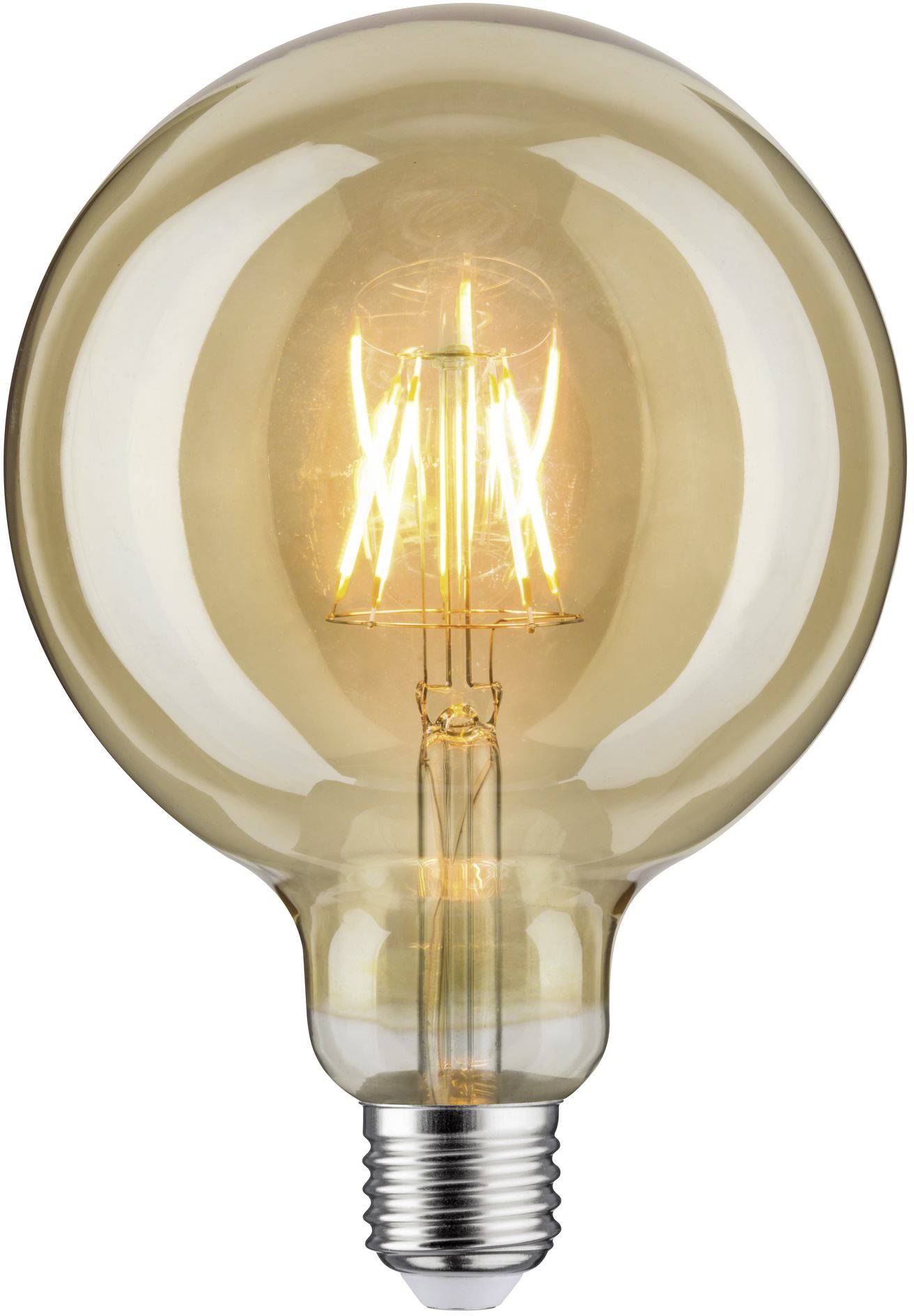 PAULMANN 28403 LED EEK A+ (A++ - E) E27 Globeform 6.5 W Gold (Ø x H) 125 mm x 175 mm 1 St.