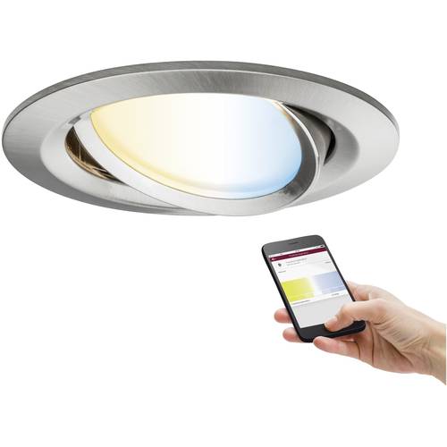 Thumbnail - Paulmann 92961 LED-Einbauleuchte LED 6 W Eisen (gebürstet)