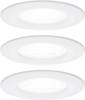 Paulmann 92980 LED-Einbauleuchte 3er Set LED GU10 19.5 W Weiß (matt)