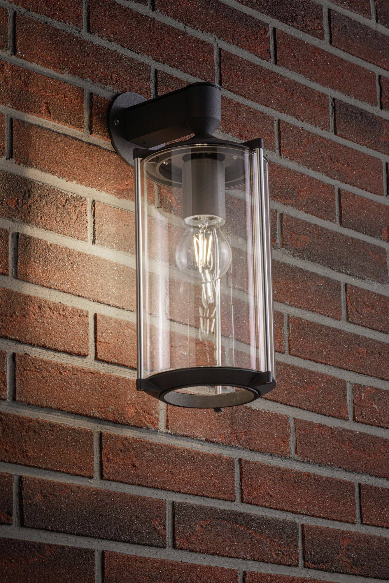 Paulmann 94282 Außenwandleuchte LED E27 Grau-2