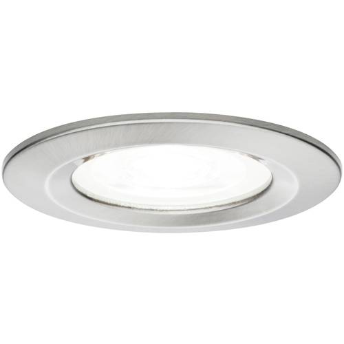 Paulmann 92977 LED-Einbauleuchte LED GU10 6.5 W Eisen (gebürstet)