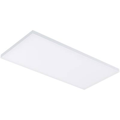Ein weißes, rechteckiges LED-Panel, ideal zur Deckenbeleuchtung in Büros oder Wohnräumen.