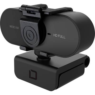 Dicota Webcam PRO Plus Full HD Full HD-Webcam 1920 x 1080 Pixel Klemm-Halterung-3