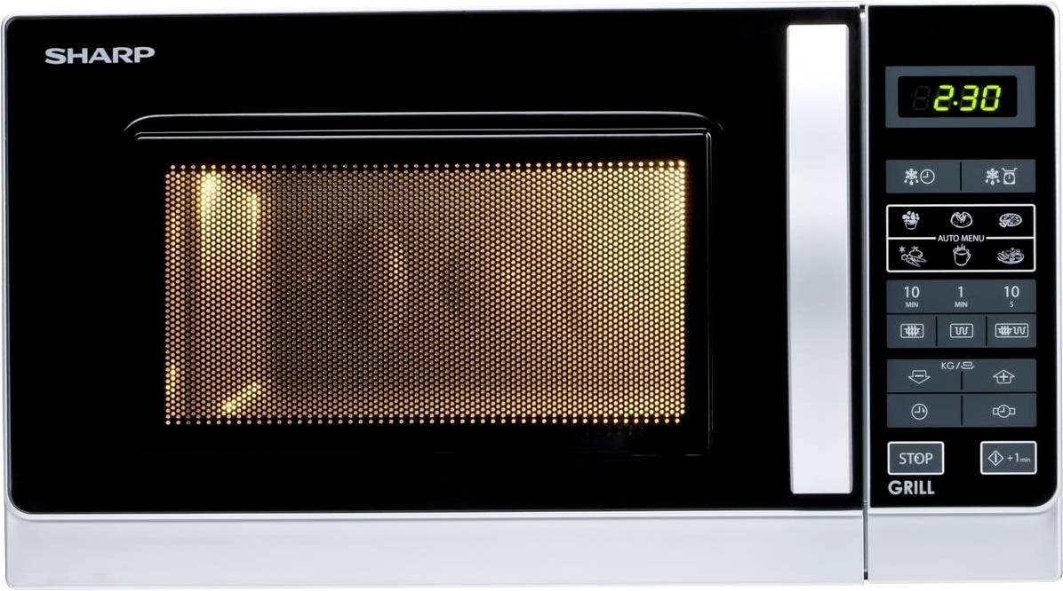 Sharp R-642(IN)W - Mikrowellenofen mit Grill-4