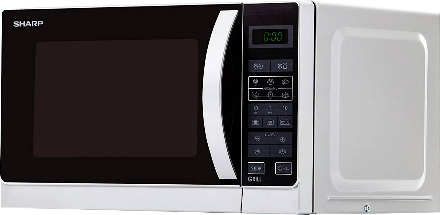 Sharp R-642(IN)W - Mikrowellenofen mit Grill-6