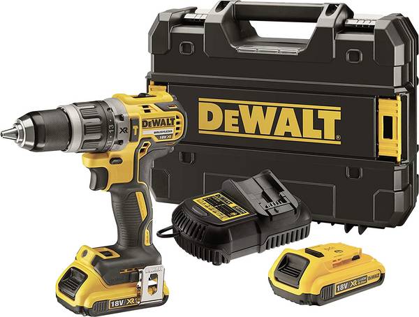 DEWALT DeWALT DCD796D2-QW - Bohrhammer/Treiber - schnurlos -Akku-Schlagbohrschrauber inkl. 2. Akku