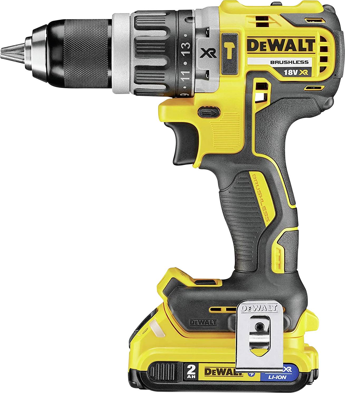 DEWALT DeWALT DCD796D2-QW - Bohrhammer/Treiber - schnurlos -Akku-Schlagbohrschrauber inkl. 2. Akku-4